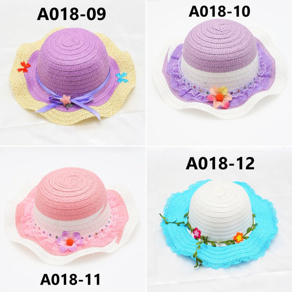 Easter Children Straw Hats