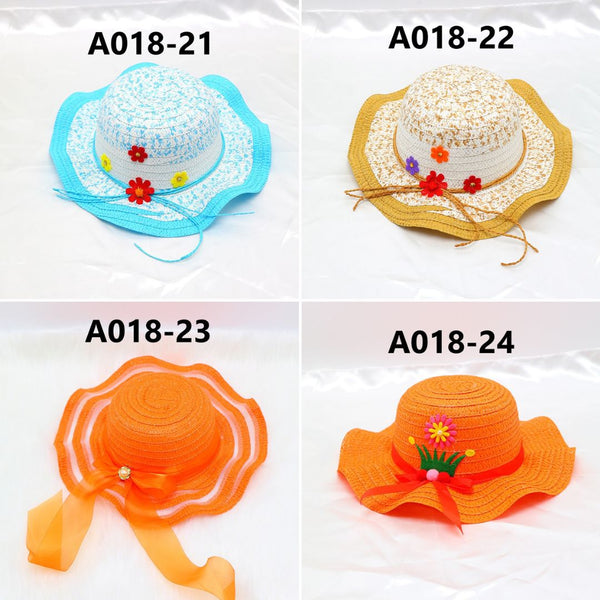 Easter Children Straw Hats