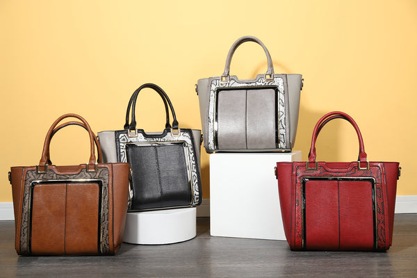 Snake Pattern Tote Bag 1646