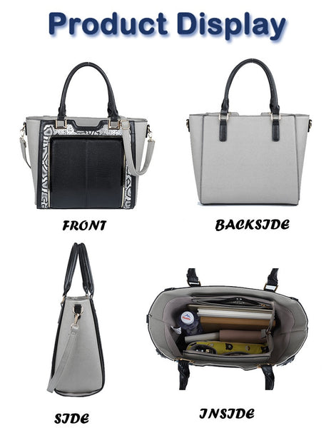 Snake Pattern Tote Bag 1646