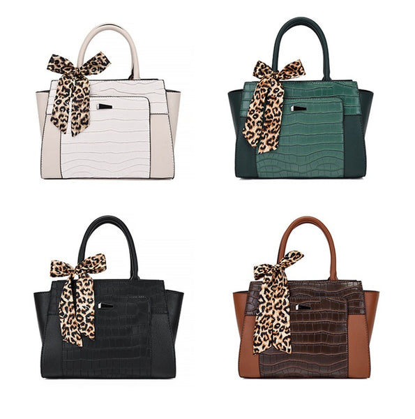 Croc Pattern Classy Handbag