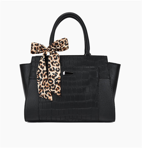 Croc Pattern Classy Handbag