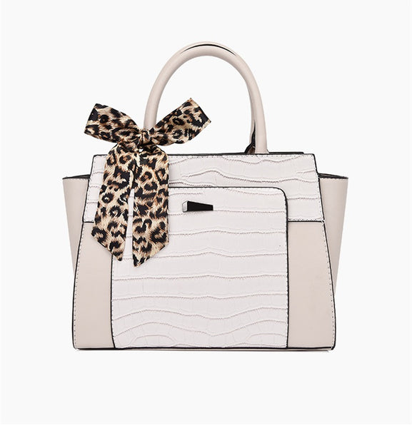 Croc Pattern Classy Handbag