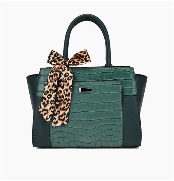 Croc Pattern Classy Handbag