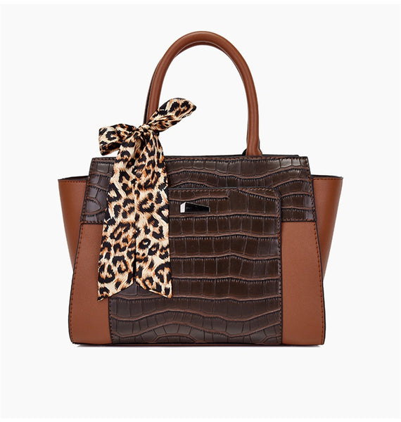 Croc Pattern Classy Handbag