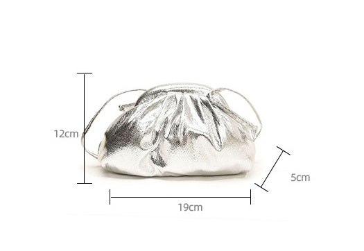 French Pleated Trendy Clutch