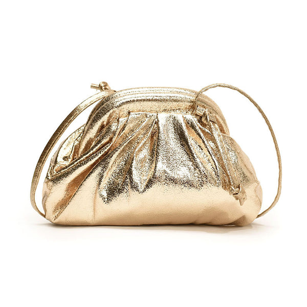 French Pleated Trendy Clutch