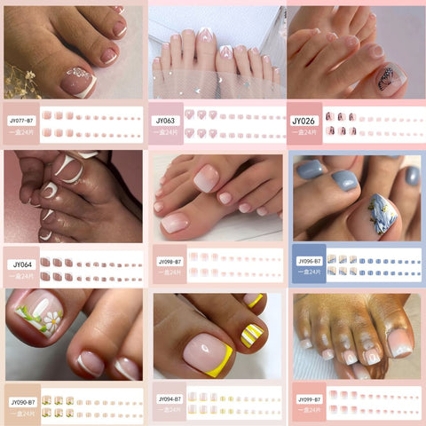 Press On Toe Nails JY0