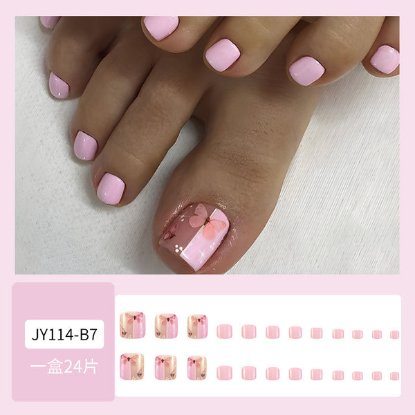Press On Toe Nails JY1