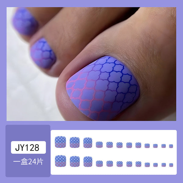 Press On Toe Nails JY1