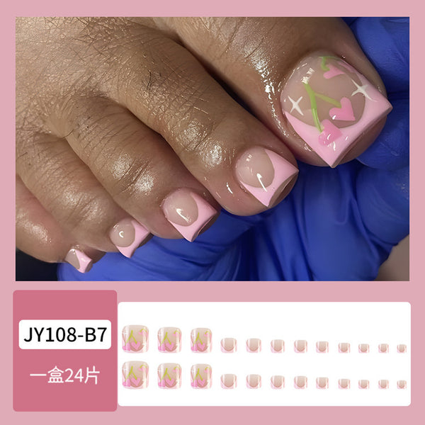 Press On Toe Nails JY1
