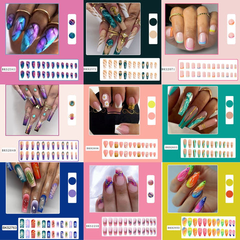 Press On Nails BKS2