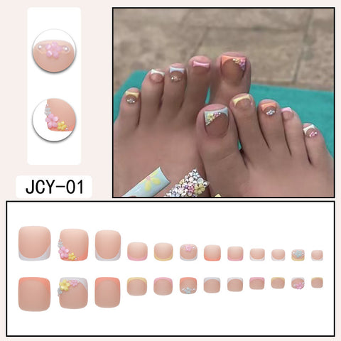 Press On Toe Nail JCY-01