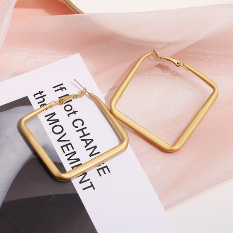Square Hoop Earrings