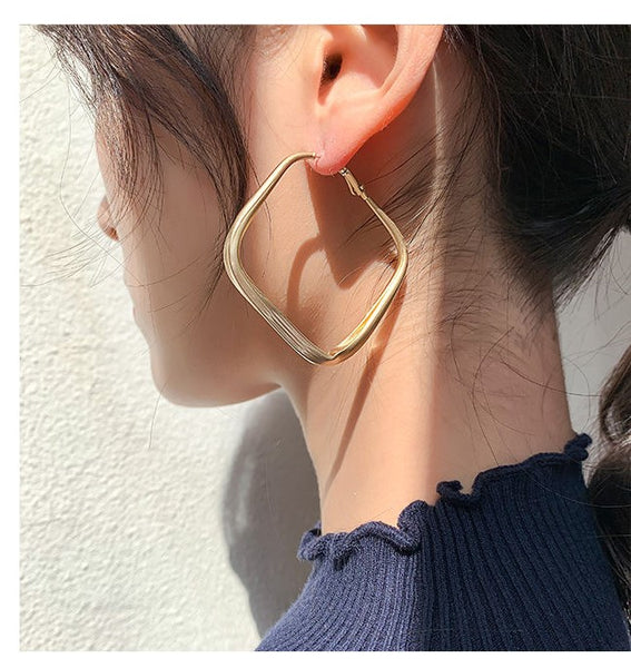 Square Hoop Earrings