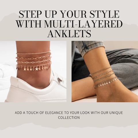 Multi Layered Anklets