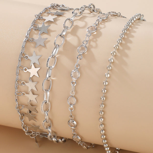 Multi Layered Anklets