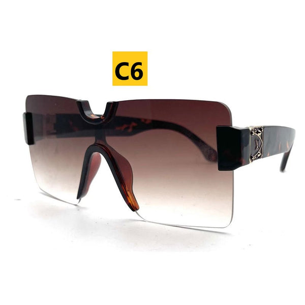 Trendy Big Frame Sunglasses 8674
