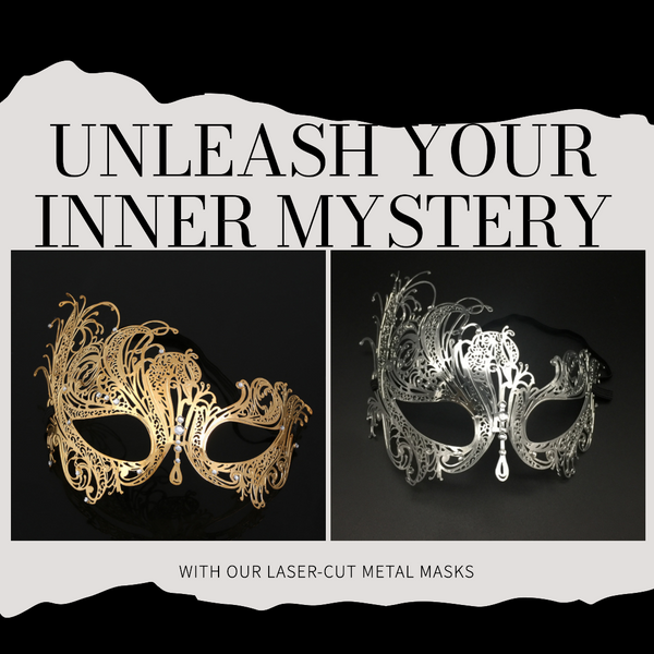 Laser Cut Metal Eye Mask
