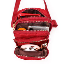 Large Capacity Nylon Crossbody Cell Phone Purse