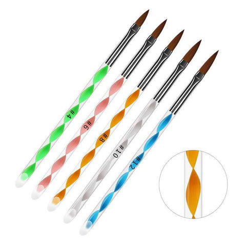 Nail Art Brush 5 Piece Set