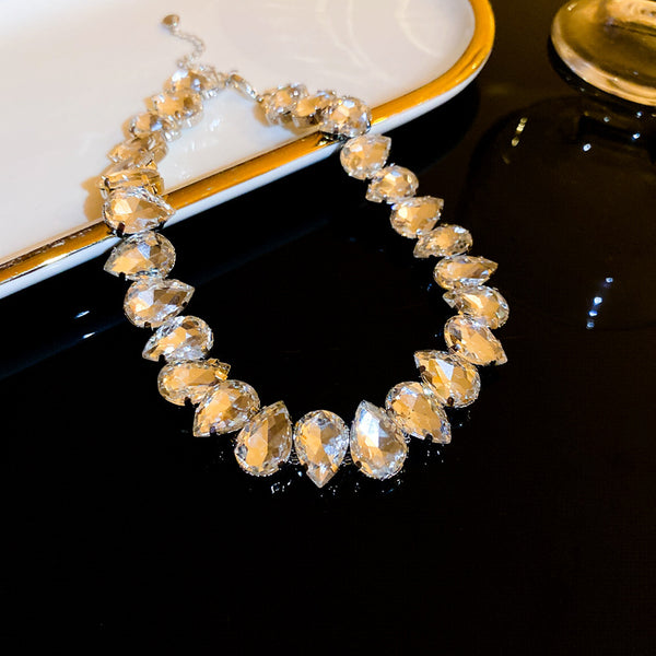 Exaggerated Color Diamond Necklace