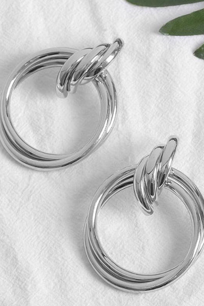 Alloy Drop Earrings