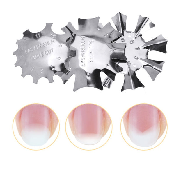 Stainless Steel French Tip Template