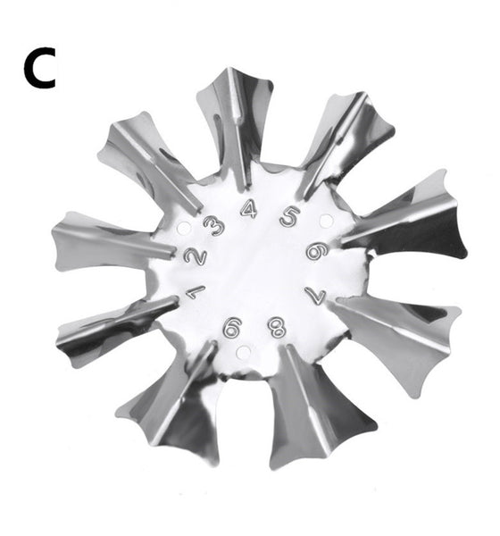 Stainless Steel French Tip Template