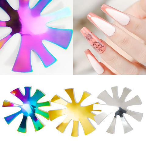 Stainless Steel Extension Nail Shaping Template
