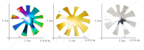 Stainless Steel Extension Nail Shaping Template