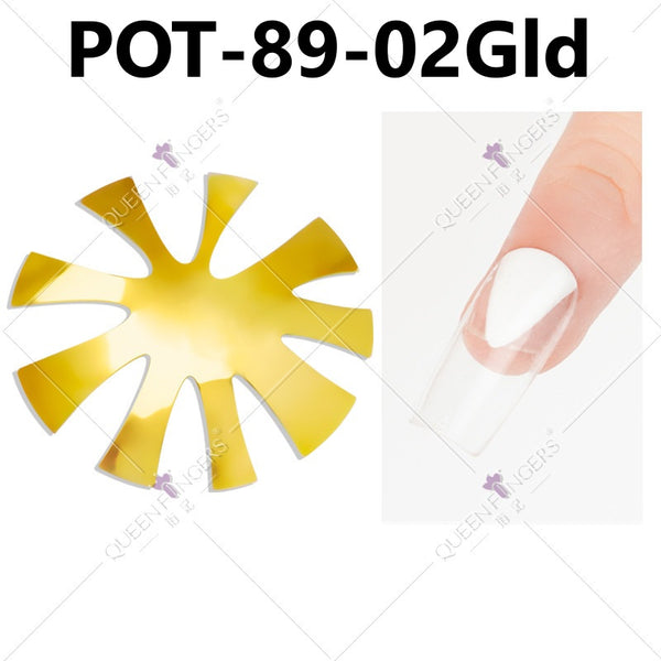 Stainless Steel Extension Nail Shaping Template