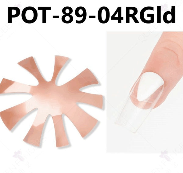 Stainless Steel Extension Nail Shaping Template