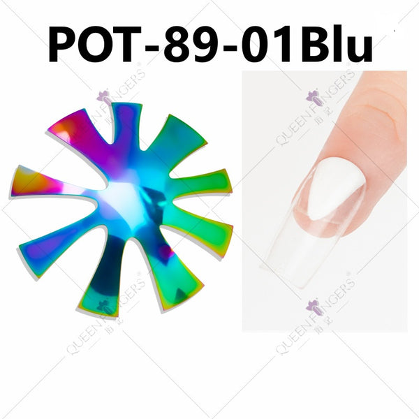 Stainless Steel Extension Nail Shaping Template