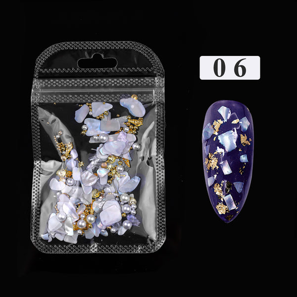 Shell Nail Art Jewelry