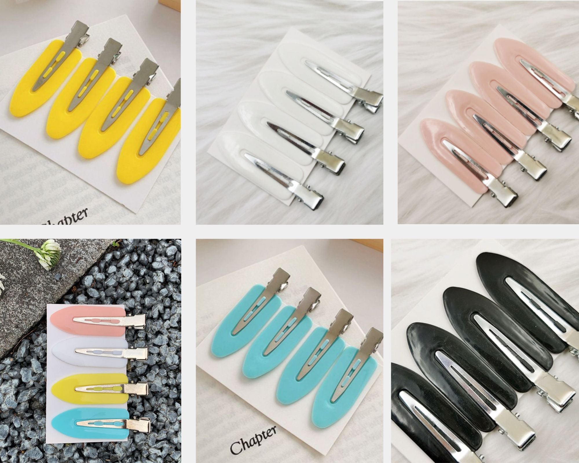 No Bend Hair Clips