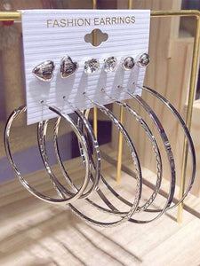 6pc stopper/Hoop Set