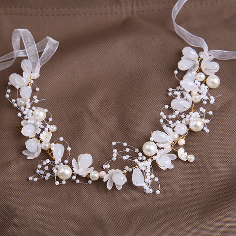 Flower Girl Headdress Fairy Garland Wreath