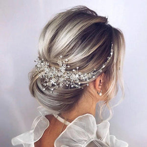 Bridal Crystal Rhinestones Hair Vine