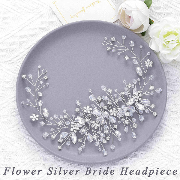 Bridal Crystal Rhinestones Hair Vine