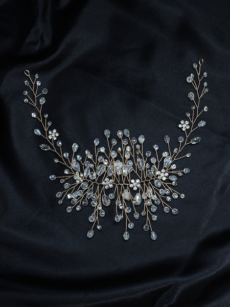 Bridal Crystal Rhinestones Hair Vine