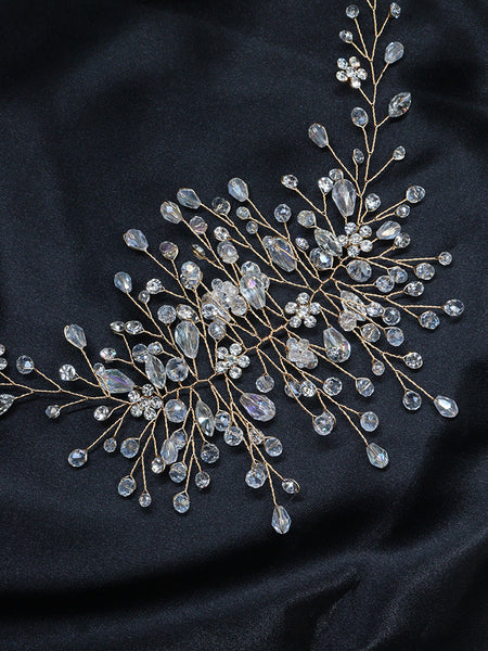 Bridal Crystal Rhinestones Hair Vine