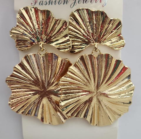 Sculptural Flower Earrings
