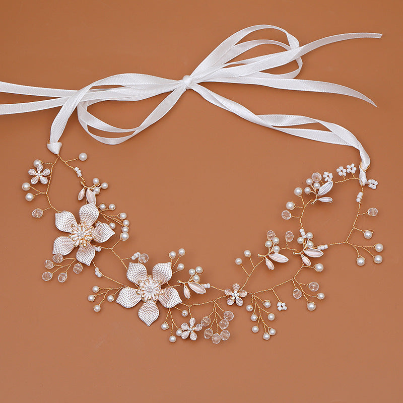 Bridal Metal Wire Floral Headdress
