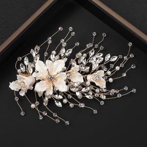 Hand Woven Crystal Rhinestones Hairpin