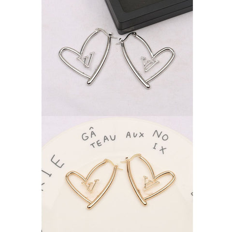 Heart LV Earrings