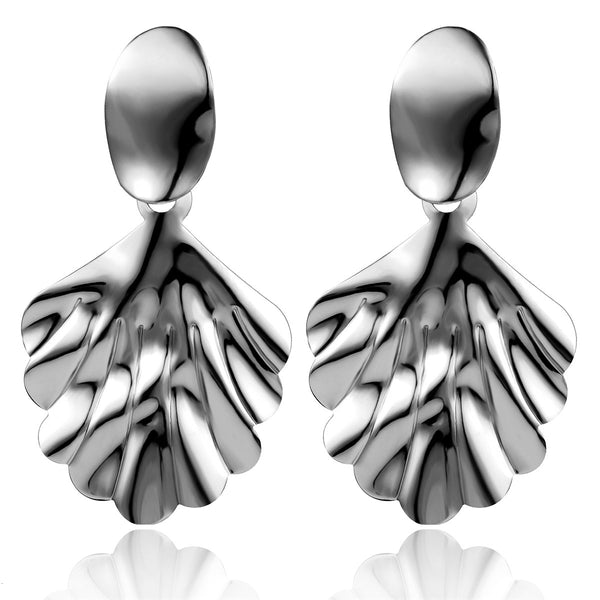 Simple Handmade Creative Leaf Earrings