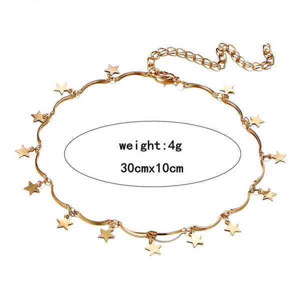 Stars Choker Necklace