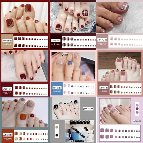 Press On Toe Nails JJP1