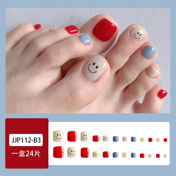 Press On Toe Nails JJP1
